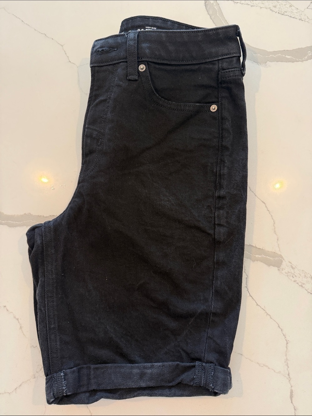 Old Navy — High-Rise O.G. Straight Leg Denim Jean Shorts